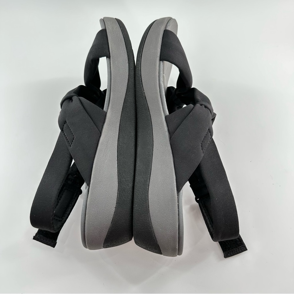 Clarks cloudsteppers Arla Meg sandals black comfort walking - Picture 6 of 14